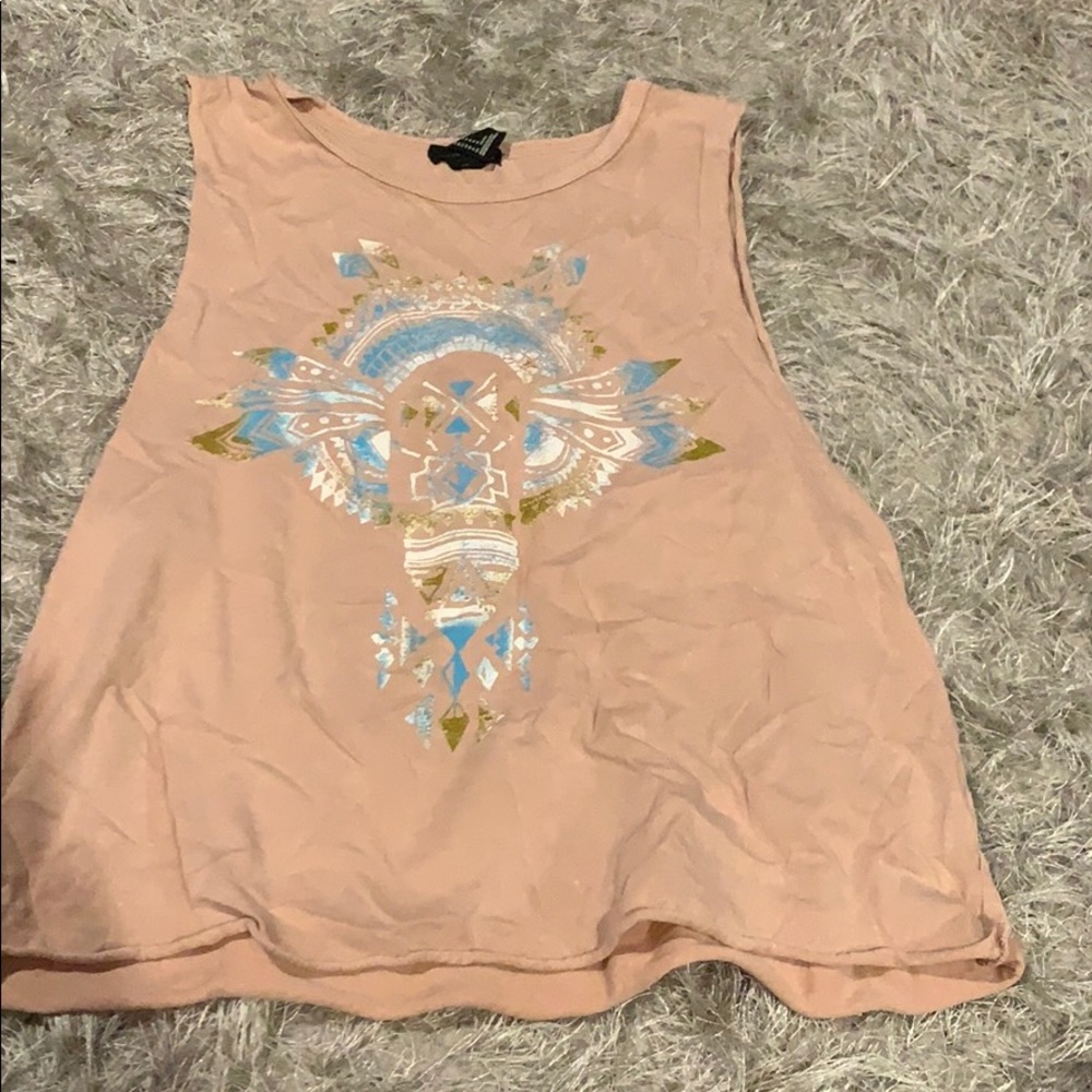 Forever 21 muscle tee tank top